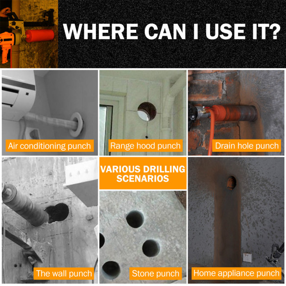 High-Quality Diamond Core Drill Bits Set for Precision Drilling Projects | KSEIBI