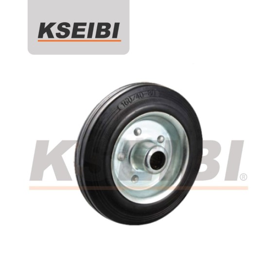 Industrial Rubber Wheels with bearings