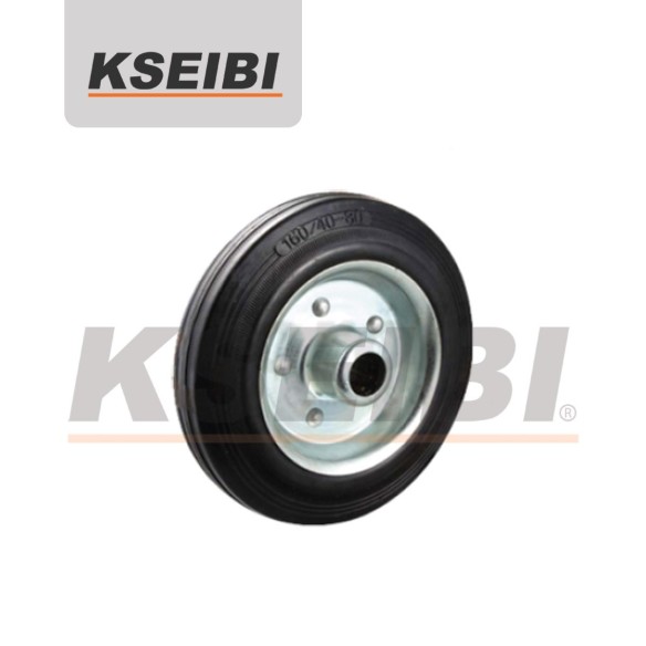 Industrial Rubber Wheels with bearings