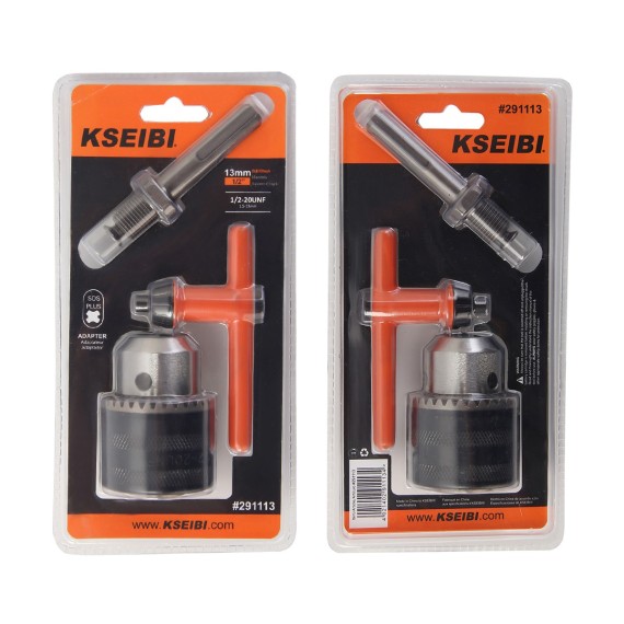 drill chuck with sds adapter & rubber key 13mm,
power tools accessories, for impact driver, rotary tools
