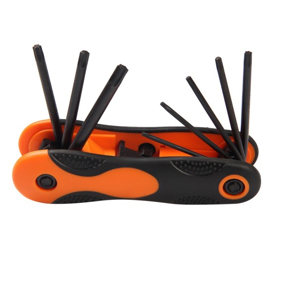 Discover the Versatile Folding Hex Key Wrench Set for Professionals | KSEIBI