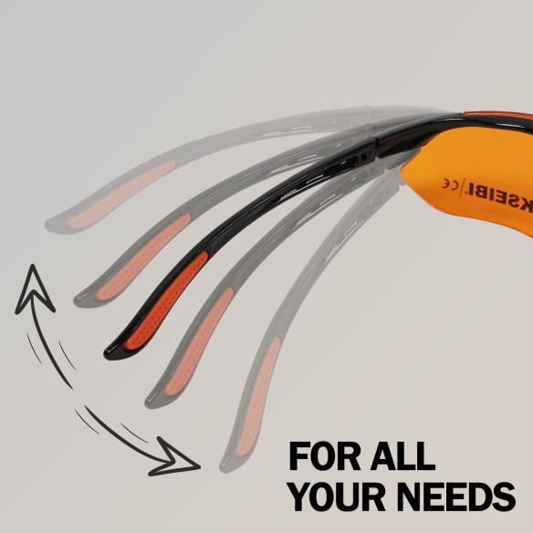 Safety Glasses Alair /Orange,
safety spectacles
safety goggles,
safety tools