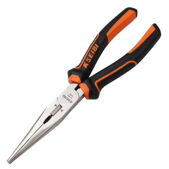 Long Nose Pliers, Hand Tools & Pliers, multi_purpose needle nose side cutting pliers.