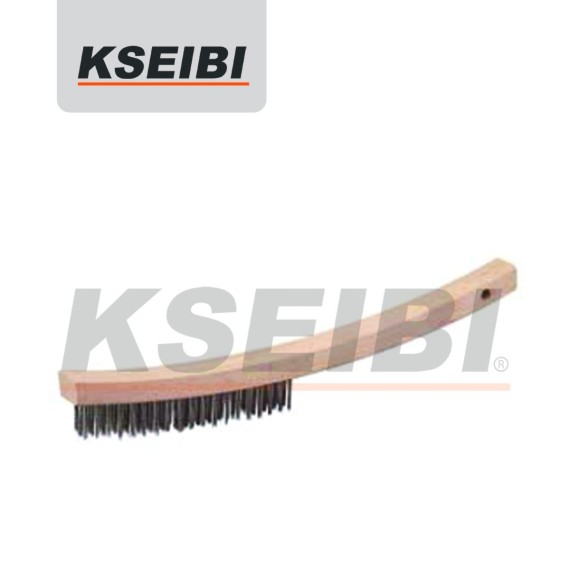 Curved Hand Brush/Coated Steel, contractor's tools,Stainless Steel,
tools factory,
wooden handle,hand tools,