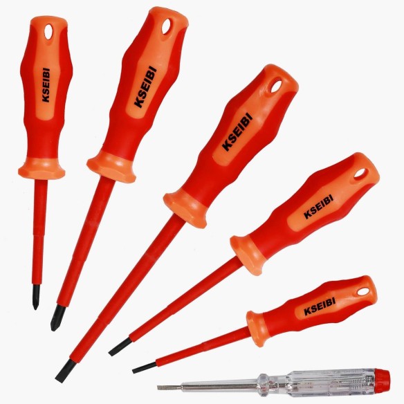VDE Insulated Screwdrivers Set,
testing screwdriver,
electrician tool