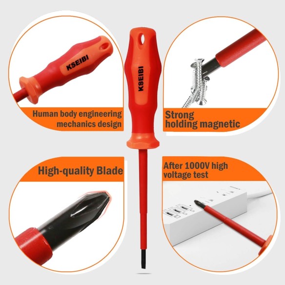 VDE Insulated Screwdrivers Set,
testing screwdriver,
electrician tool