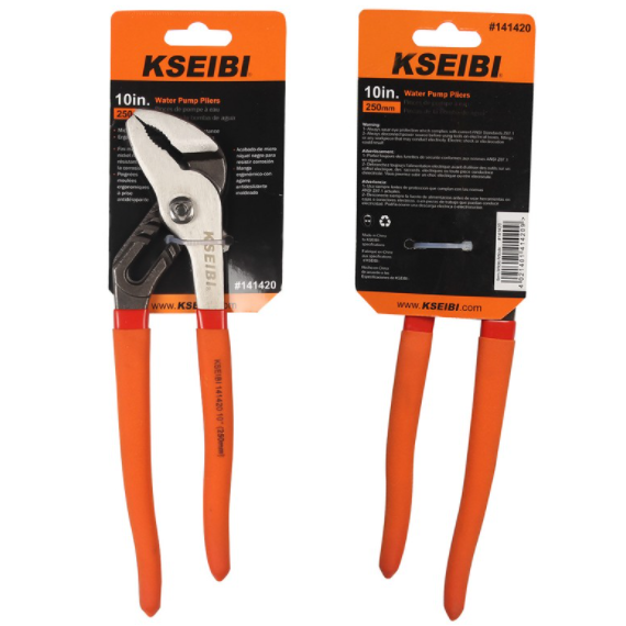 Water Pump Groove Joint Plier PVC Pattern, Hand Tools & Pliers, auto-adjusting water pump slip-joint pliers.