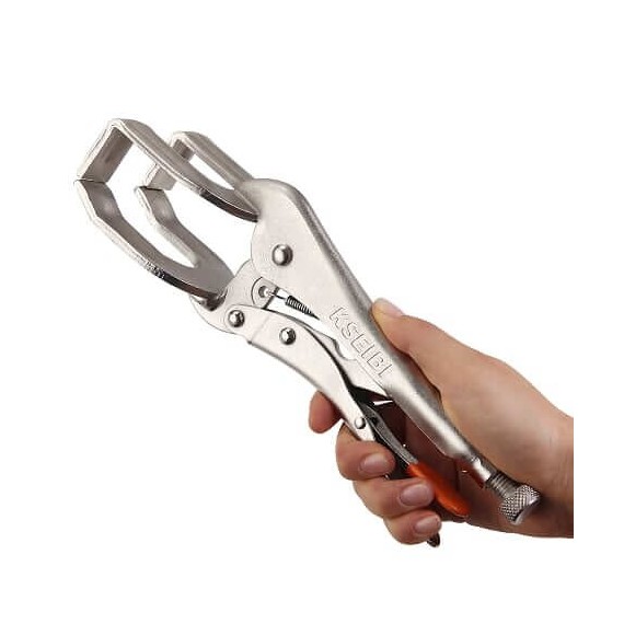 Welding Locking Plier, Hand Tools & Pliers, U-Shaped jaws locking plier welding clamp.