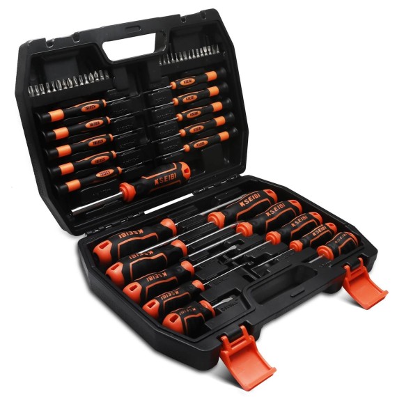 52Pcs Screwdriver Set,
screwdriver kit,
all-purpose screwdriver set,
hand tools, screws