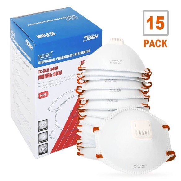 Dust Mask FFP2, Safety Tools, respirator mask for grinding, sanding and sweeping jobs, dust mask with valve.