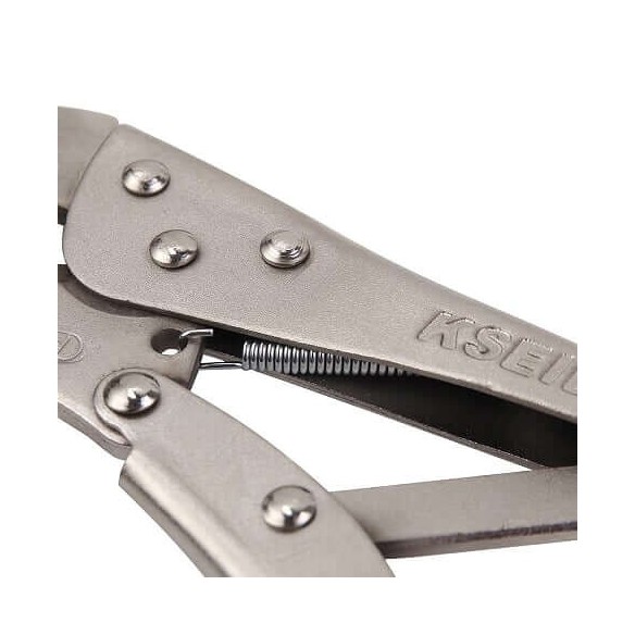 Straight Jaw Locking Pliers with Wire Cutter, Hand Tools & Pliers, straight jaw grip pliers with a wire cutter.