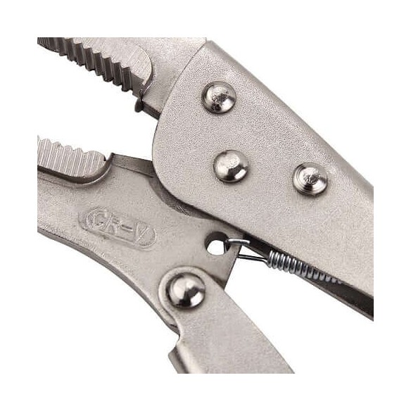 Straight Jaw Locking Pliers with Wire Cutter, Hand Tools & Pliers, straight jaw grip pliers with a wire cutter.