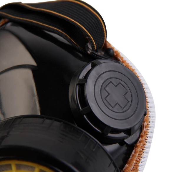 Chemical Respirator Single Filter, Safety Tools, plastic gas single filter, chemical respirator for adsorption of toxic gases.