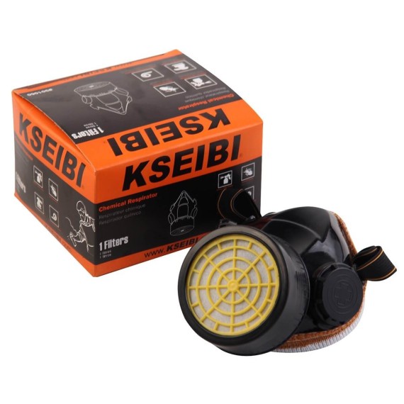 Chemical Respirator Single Filter, Safety Tools, plastic gas single filter, chemical respirator for adsorption of toxic gases.
