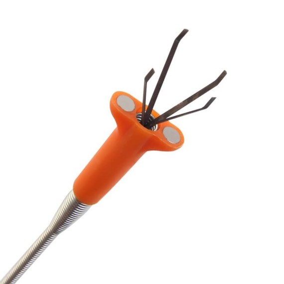 flexible spring claw, sockets and wrenches, claw pickup tool