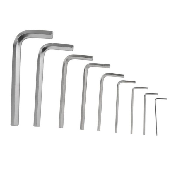 hex key wrench set, short, sockets and wrenches, allen key, metric allen key