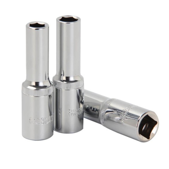 hexagon deep socket, 3/8 inch, sockets and wrenches, mechanic tools, car repair tools, automobile tools, drive mechanics tools