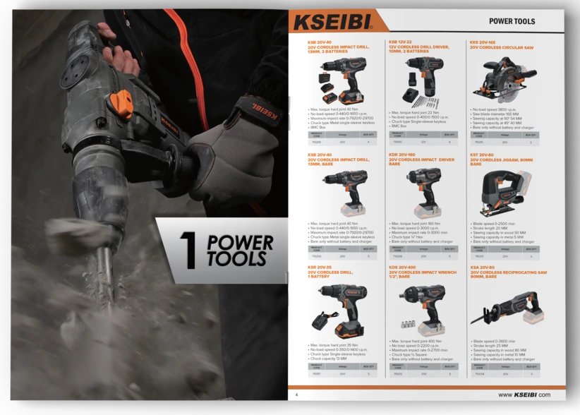 Kseibi Product Catalogs